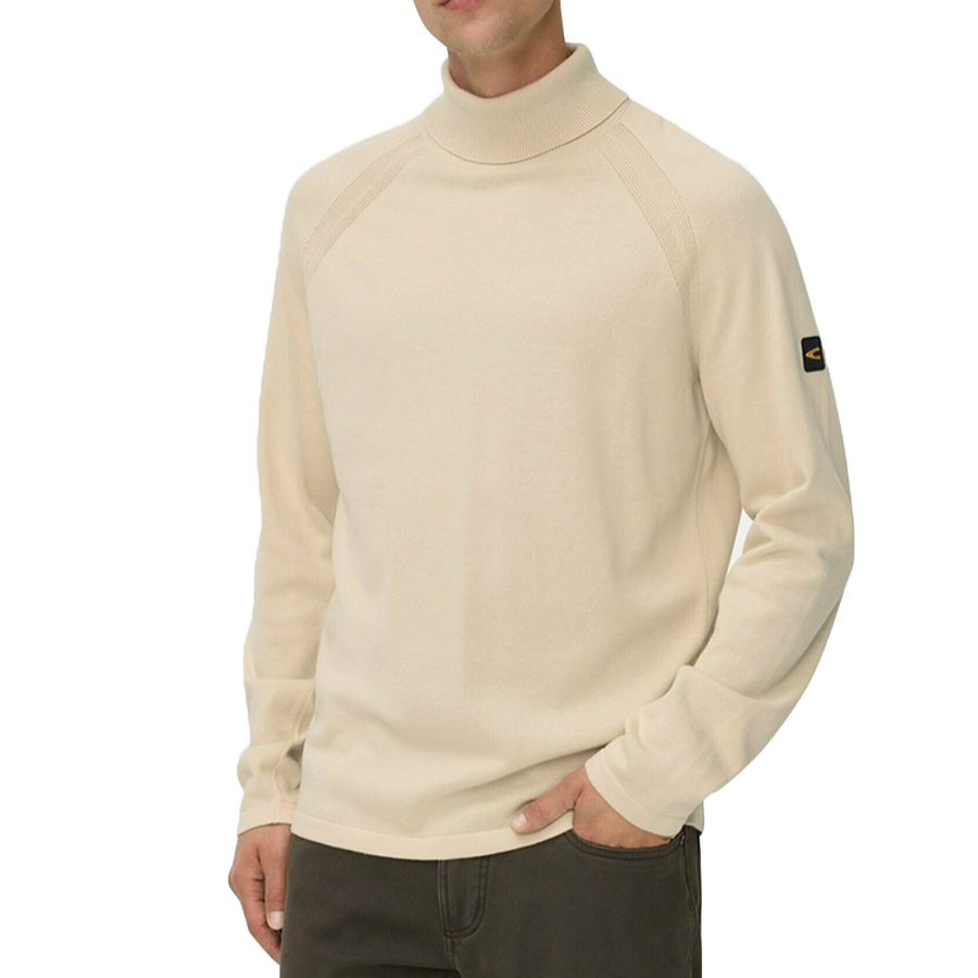 Sweter Golf CAMEL ACTIVE 409550-6K16-11 Kremowy