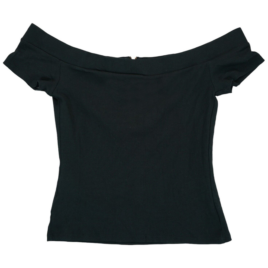 T-Shirt Damski GUESS Logo M1RI32 J1311 Czarny