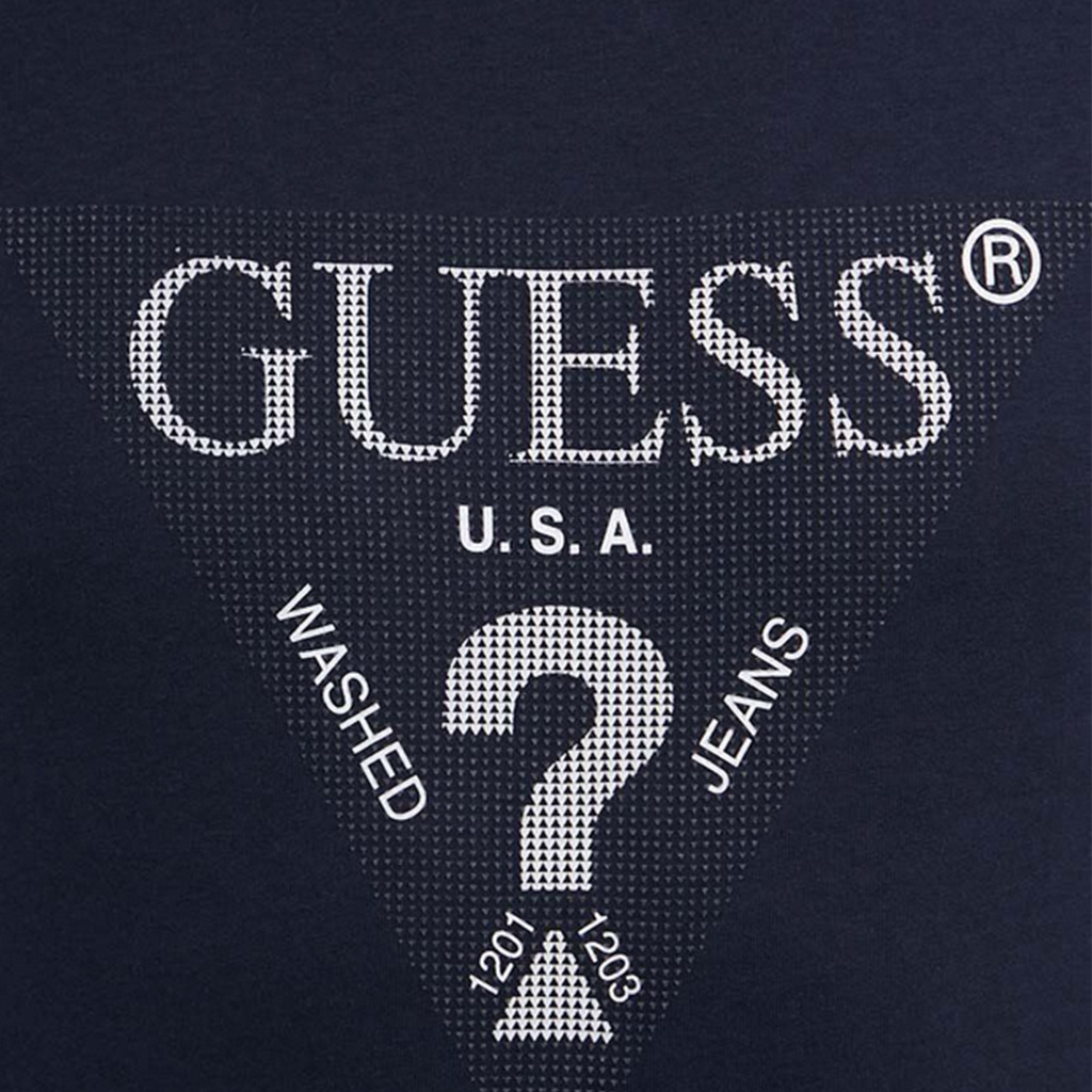 Longsleeve Męski GUESS Logo M4YI06 I3Z14 Granatowy