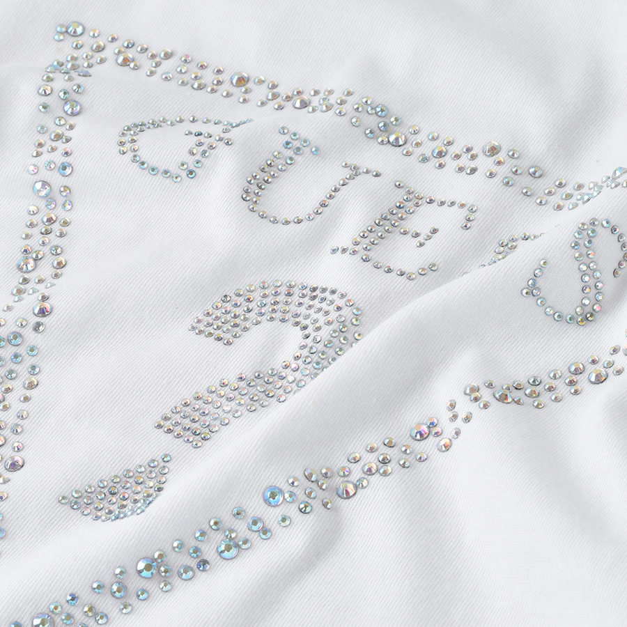 Top T-shirt Damski GUESS S1GI31 KAK90 Biały