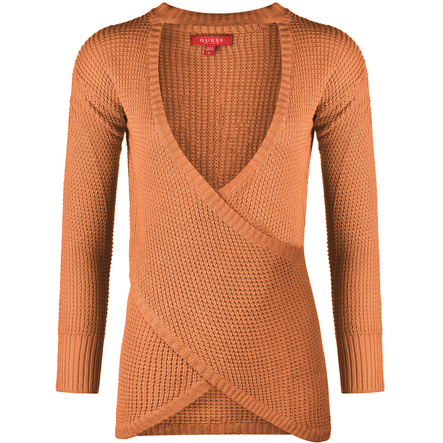 Sweter Damski GUESS  WINSLET Q1RR02Z2XNO Brązowy