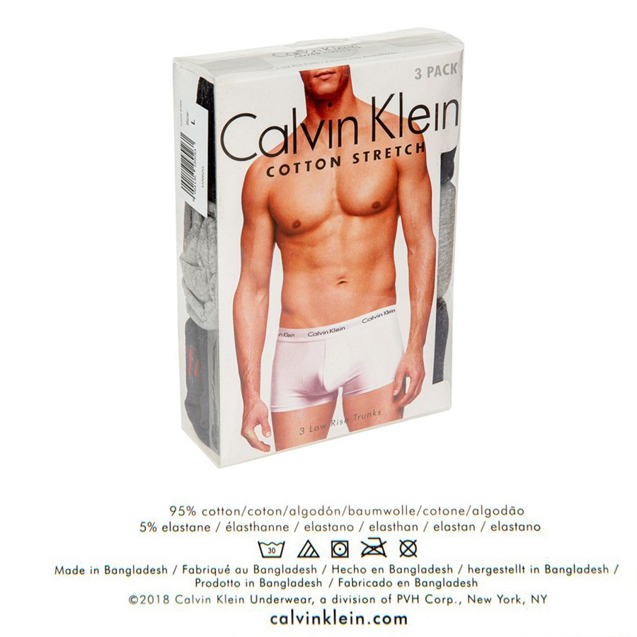 Bokserki Męskie CALVIN KLEIN 3-Pack U2662G