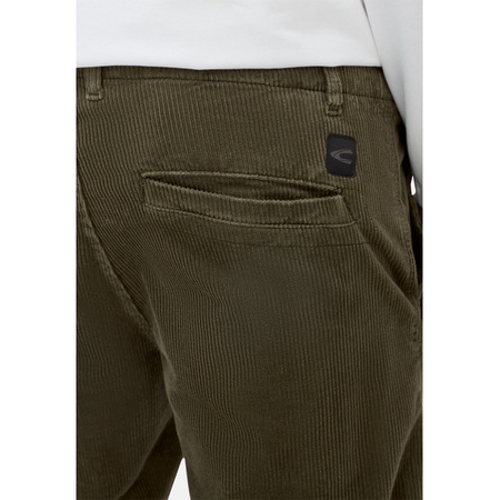 Camel Active Spodnie Sztruksowe CA522E04K-M11 zielone