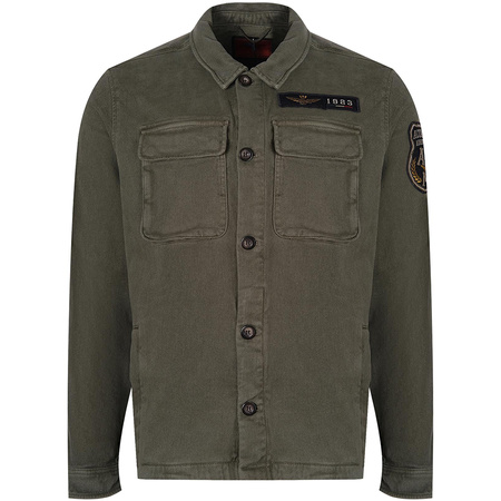 Kurtka Aeronautica Militare 242AC026CT3371 Zielony