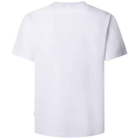 T-shirt Męski PEPE JEANS Flag PM509720 Biały