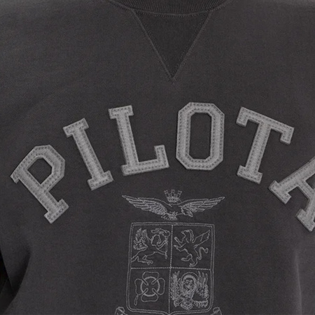 Bluza AERONAUTICA MILITARE 232FE1817F518 Szara