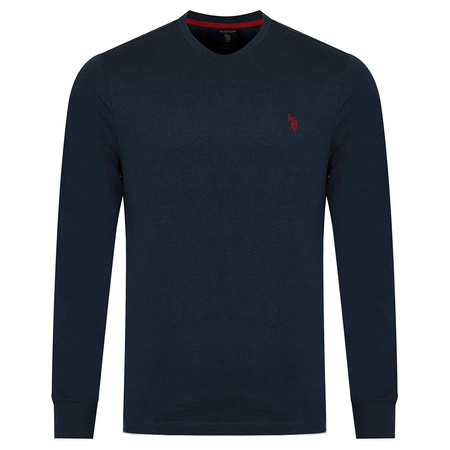 Longsleeve U.S. POLO ASSN. 11C022 98826 Granatowy