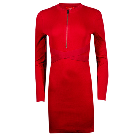 Sukienka Koktajlowa GUESS W1Y98 JA911 Czerwona