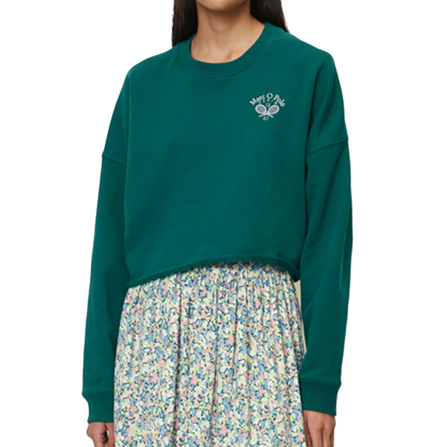 Bluza Damska Marc O'Polo 343419654047 Butelkowa Zieleń