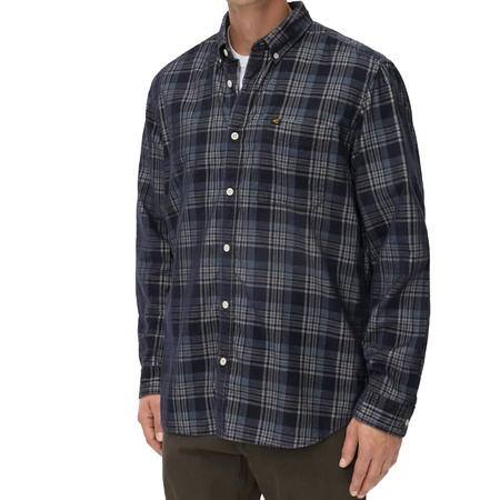 Koszula Męska CAMEL ACTIVE 409143-6S43 w kratę Niebieska