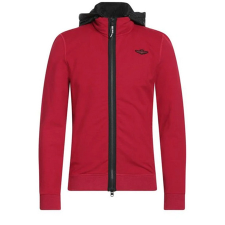 Bluza AERONAUTICA MILITARE FE1805J608 Czewona