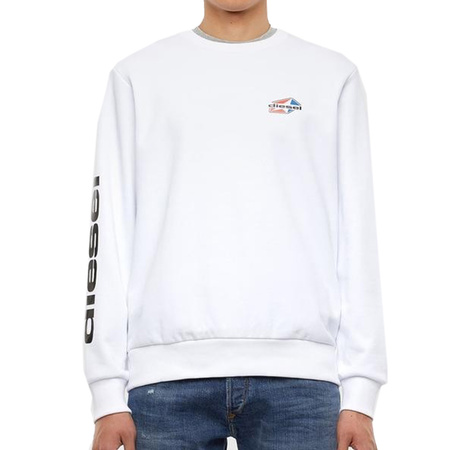 Bluza Męska DIESEL Girk K14 A007940HAYT100S Biała