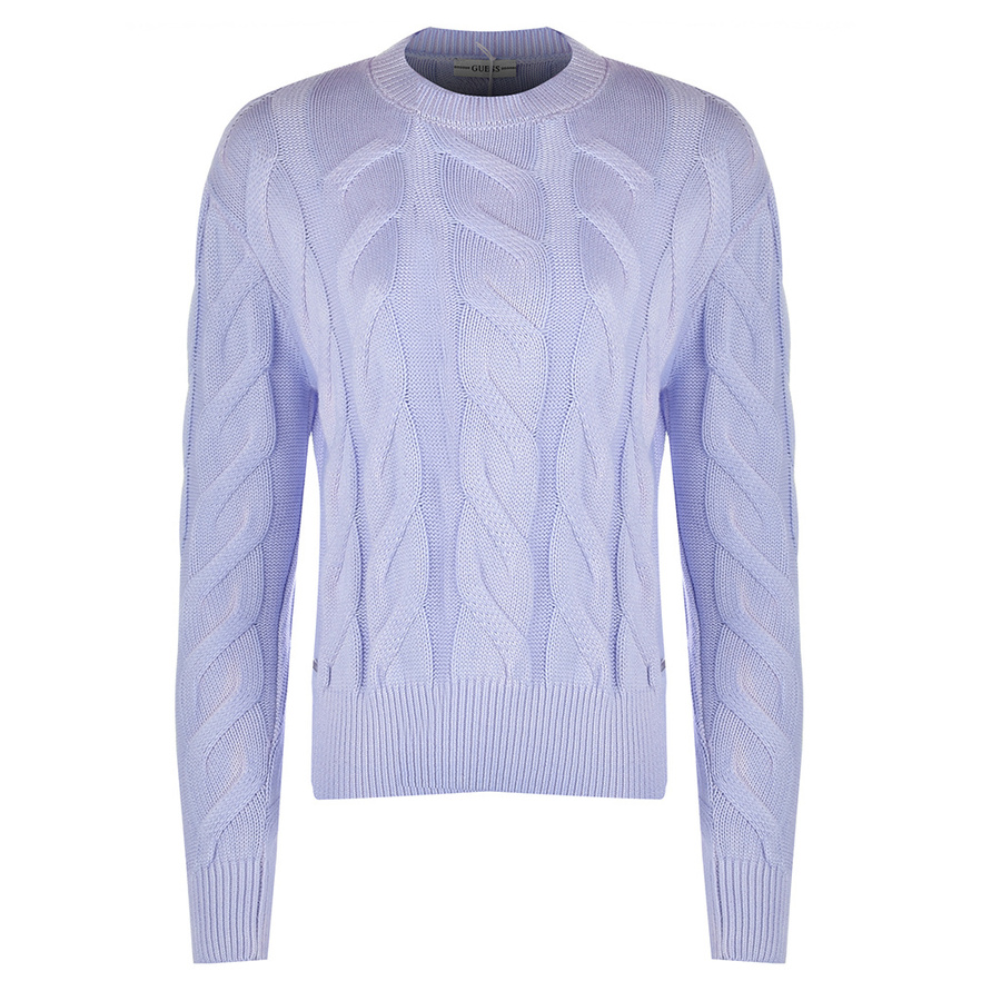 Sweter z dzianiny GUESS M1RI37 I23Z11 Liliowy