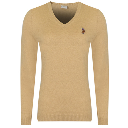 Sweter Damski U.S. POLO ASSN. G082SZ0TK Beżowy
