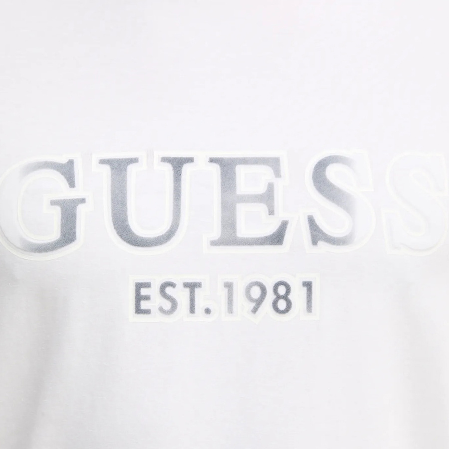 T-shirt Męski GUESS M5RI12 J1314 Biały