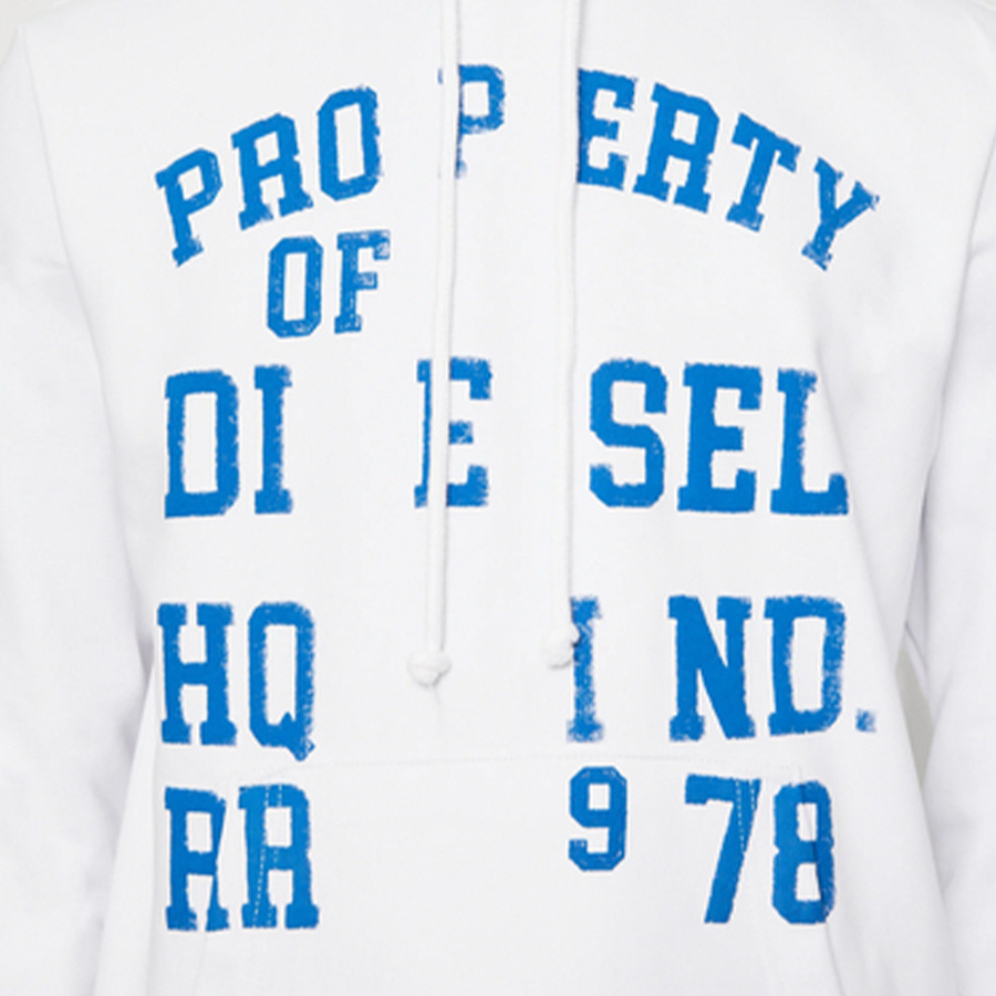 Bluza Męska DIESEL DI1210067-A11 Biała