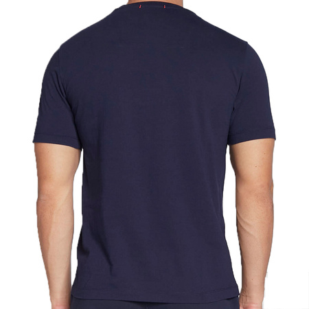 T-shirt Męski Aeronautica Militare 222TS2047J550 Granatowy