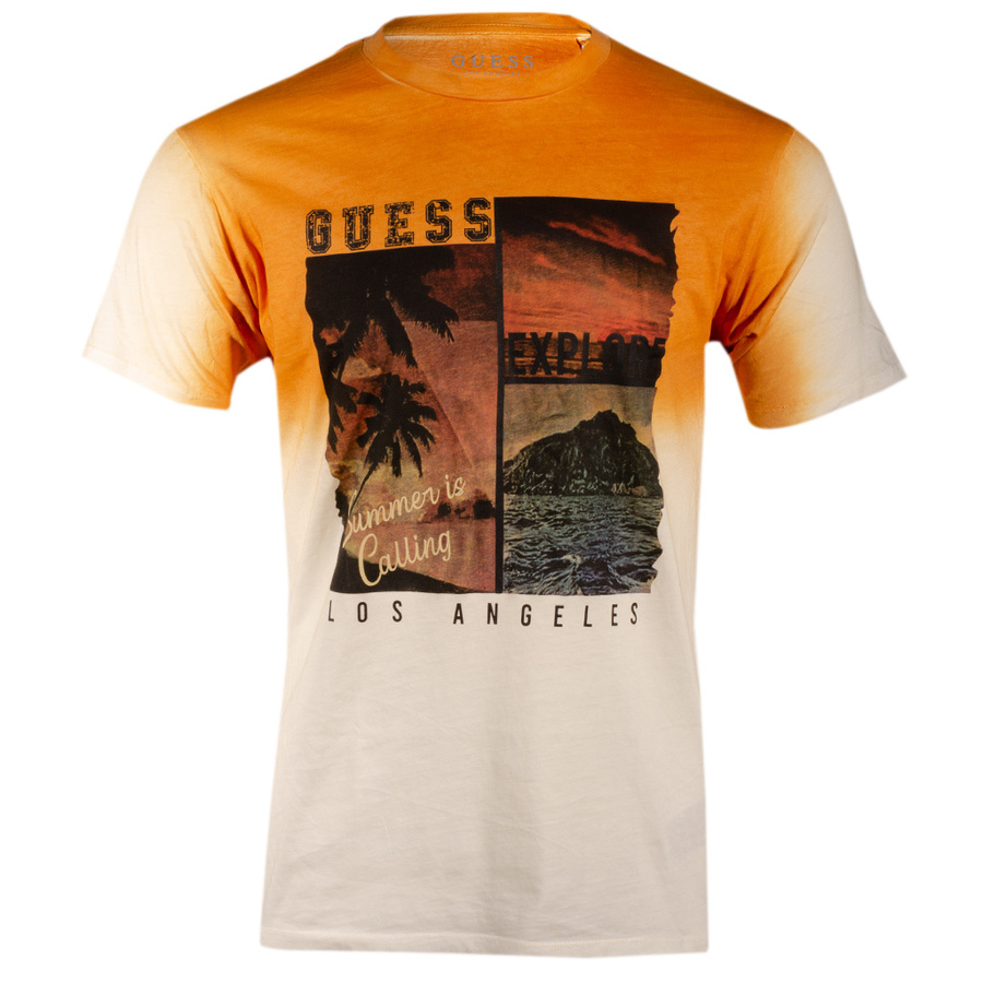 T-Shirt Męski GUESS X3YI04 KAK90