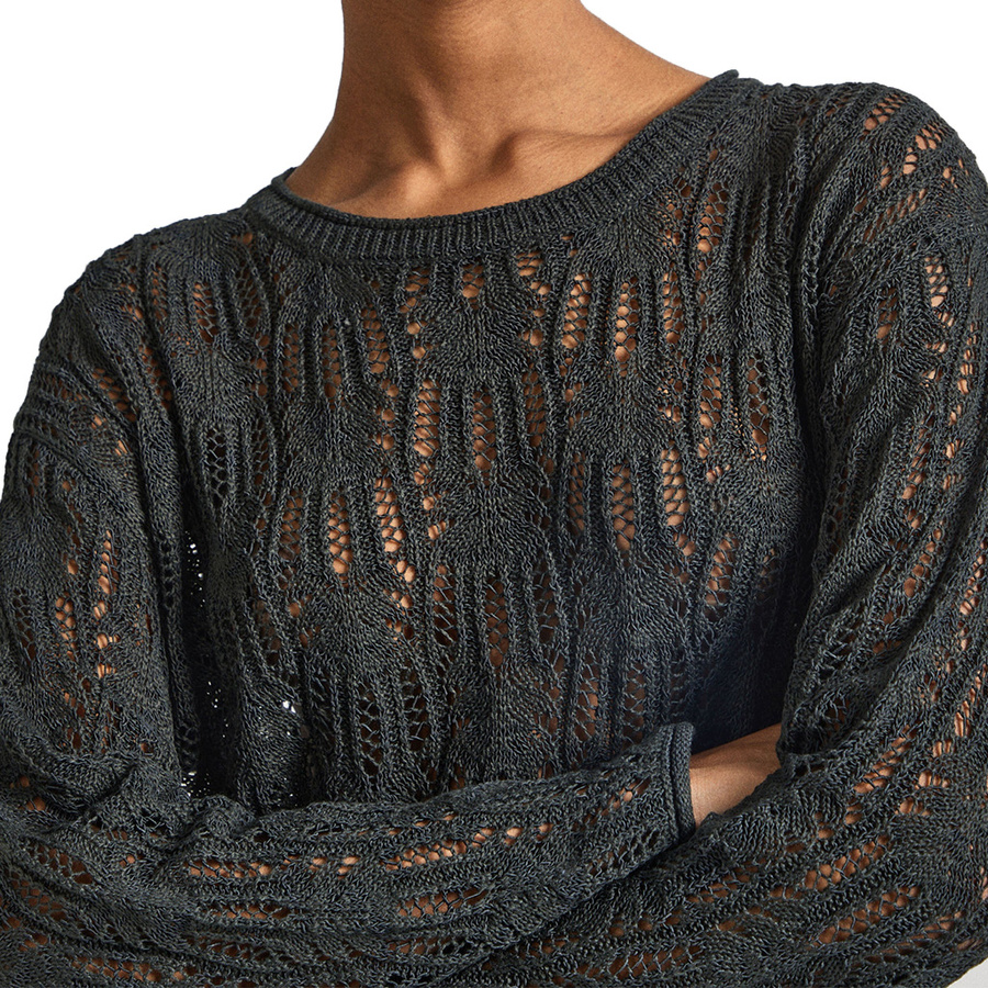 Sweter Damski PEPE JEANS Gwen PL702129 Butelkowa Zieleń