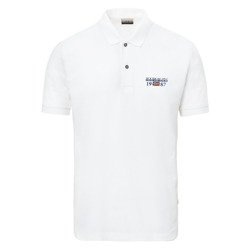 Koszulka Polo Napapijri ERTHOW SS N0YILY 002 White