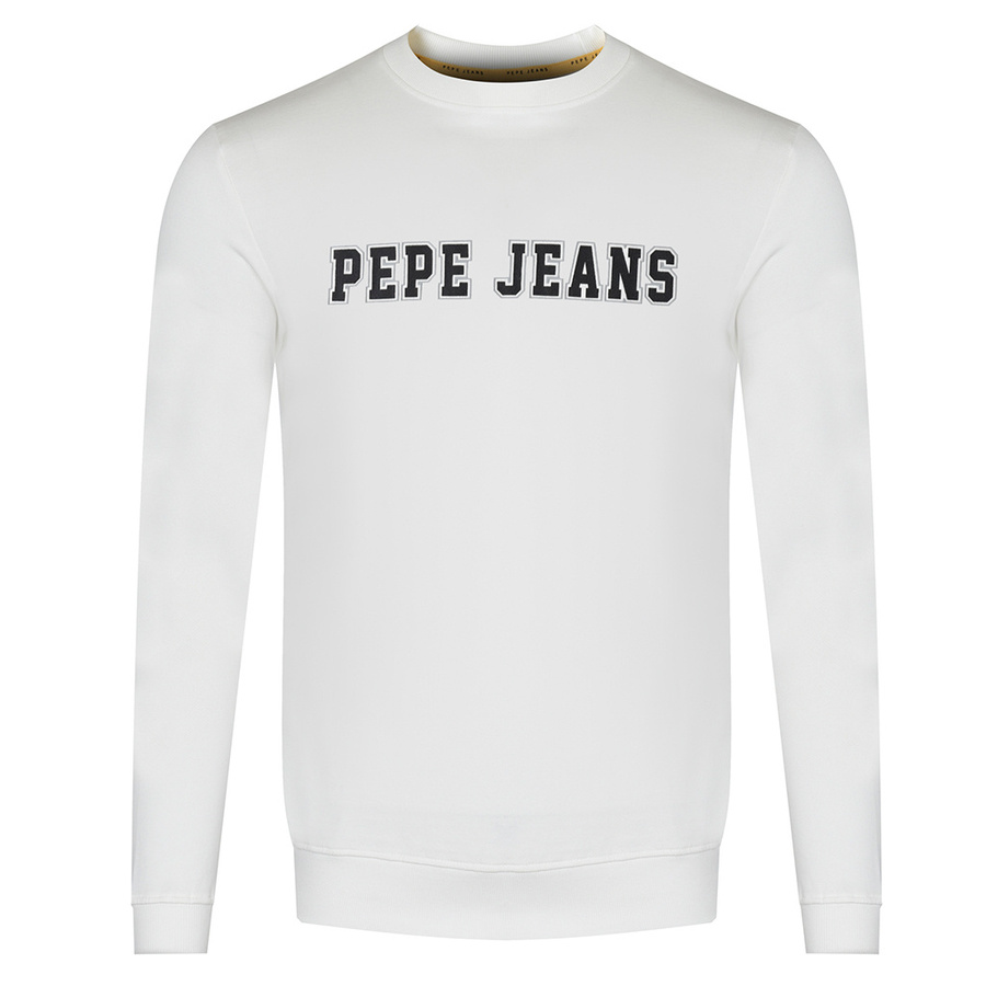 Bluza Męska PEPE JEANS Bernie PB503504 Biała