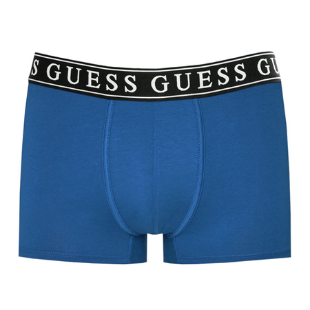 Bokserki Męskie GUESS Logo T3YG04 JR00A Niebieskie