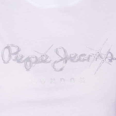 T-shirt PEPE JEANS Leticia PL505997 Biały