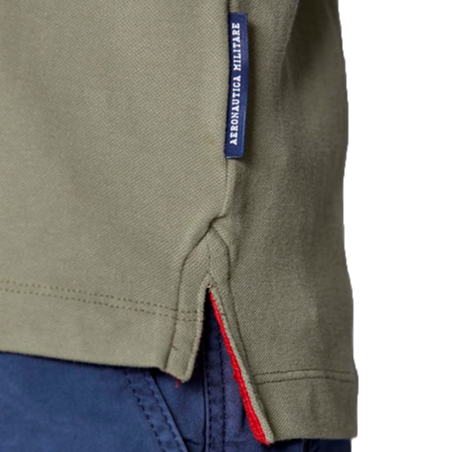 Koszulka Polo Aeronautica Militare 242PO1799P191 Zielona