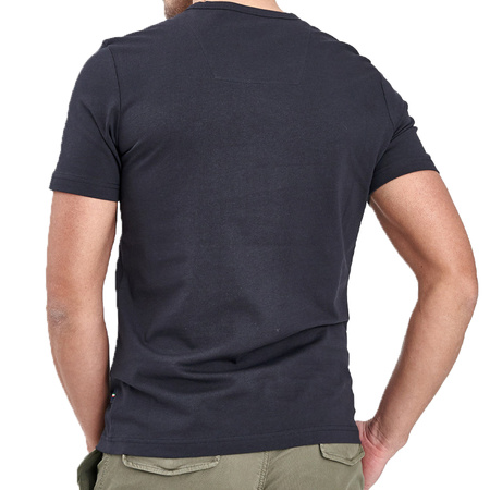 T-shirt Męski Aeronautica Militare 201TS1719J452 Granatowy