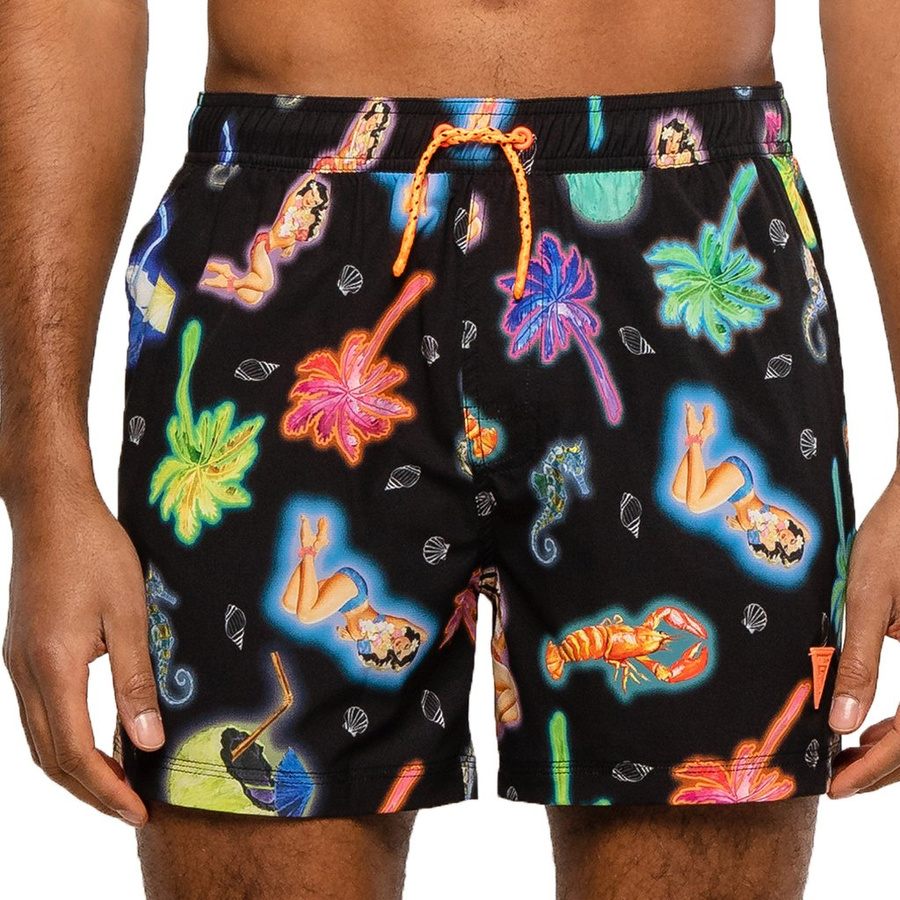 Szorty kąpielowe GUESS F02T22 WO04Z  Regular Fit