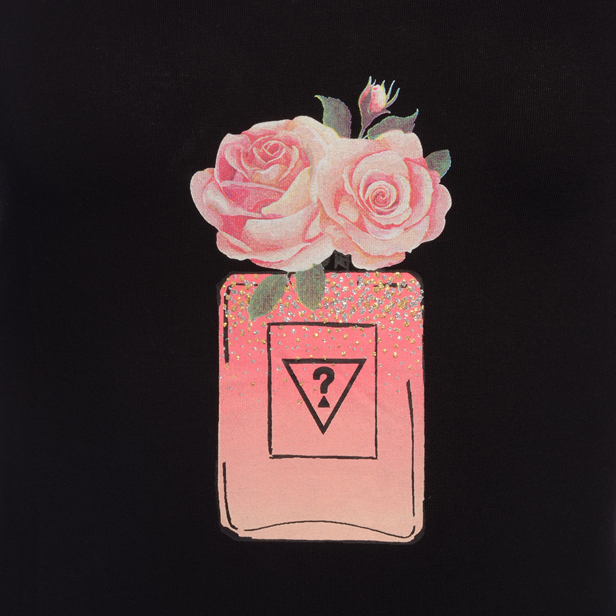 Top Damski GUESS Tank W1RI28 J1311 Czarny