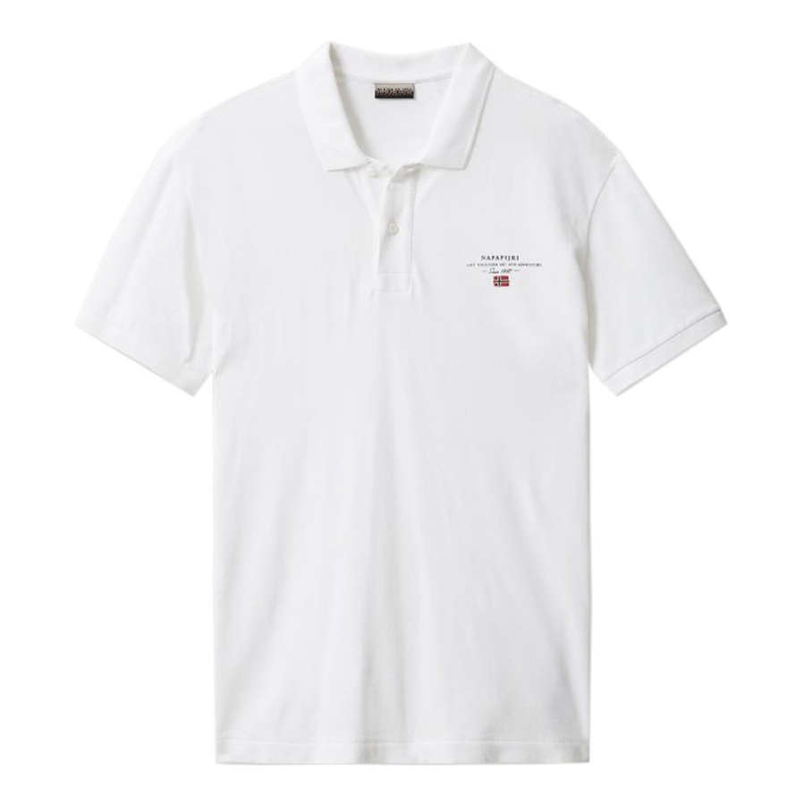Koszulka Polo NAPAPIJRI Eisberg NA4EAT002 Biała