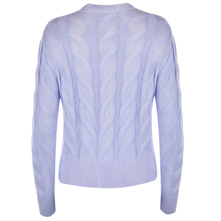 Sweter z dzianiny GUESS M1RI37 I23Z11 Liliowy