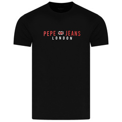 T-shirt Męski PEPE JEANS Oldwive PM508942 Czarny