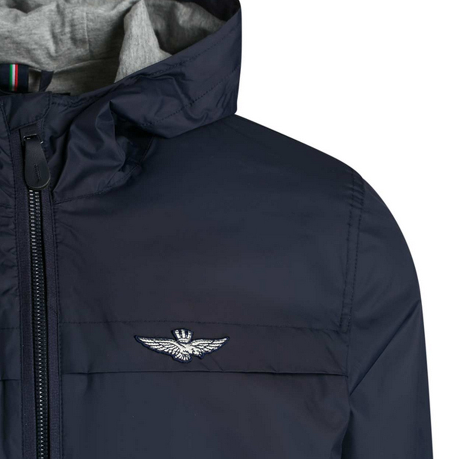 Kurtka Aeronautica Militare 201AB1830DCT2597 Granatowa