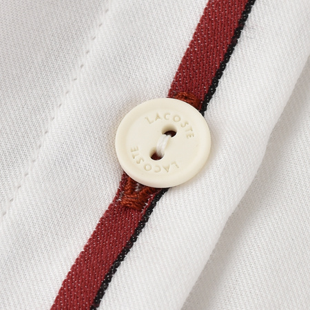 Koszula Damska LACOSTE GA321E04E Bialo-bordowa