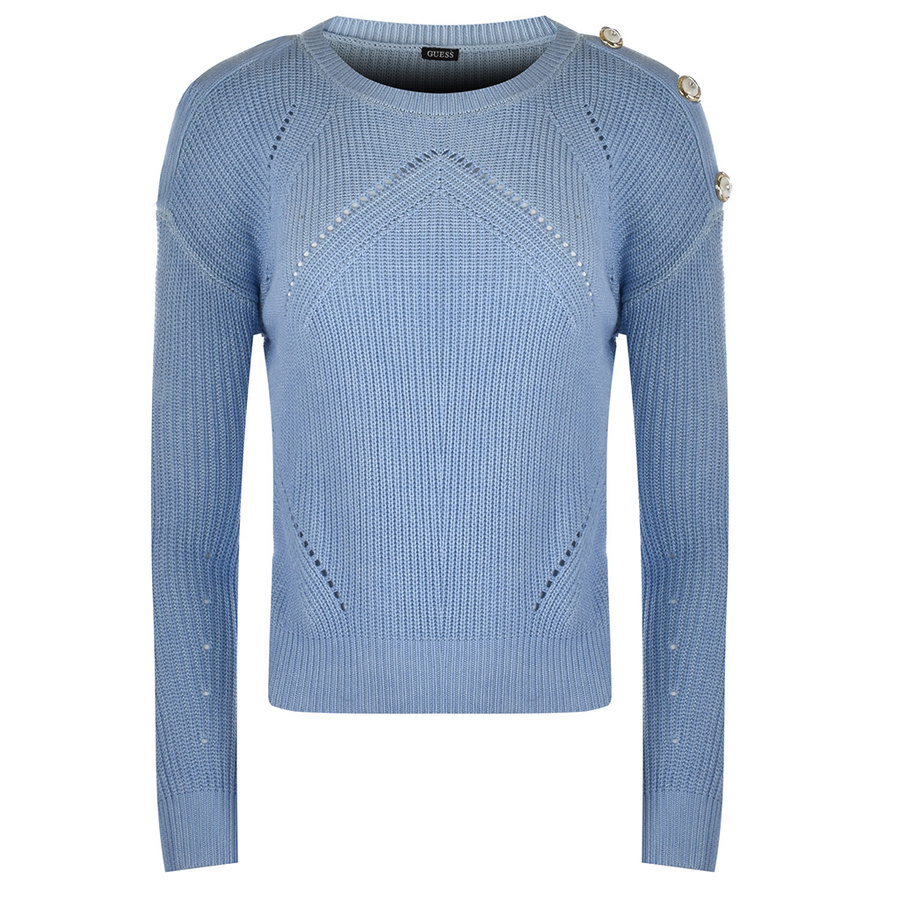 Sweter Damski GUESS W1YI0Q R8G00 Niebieski