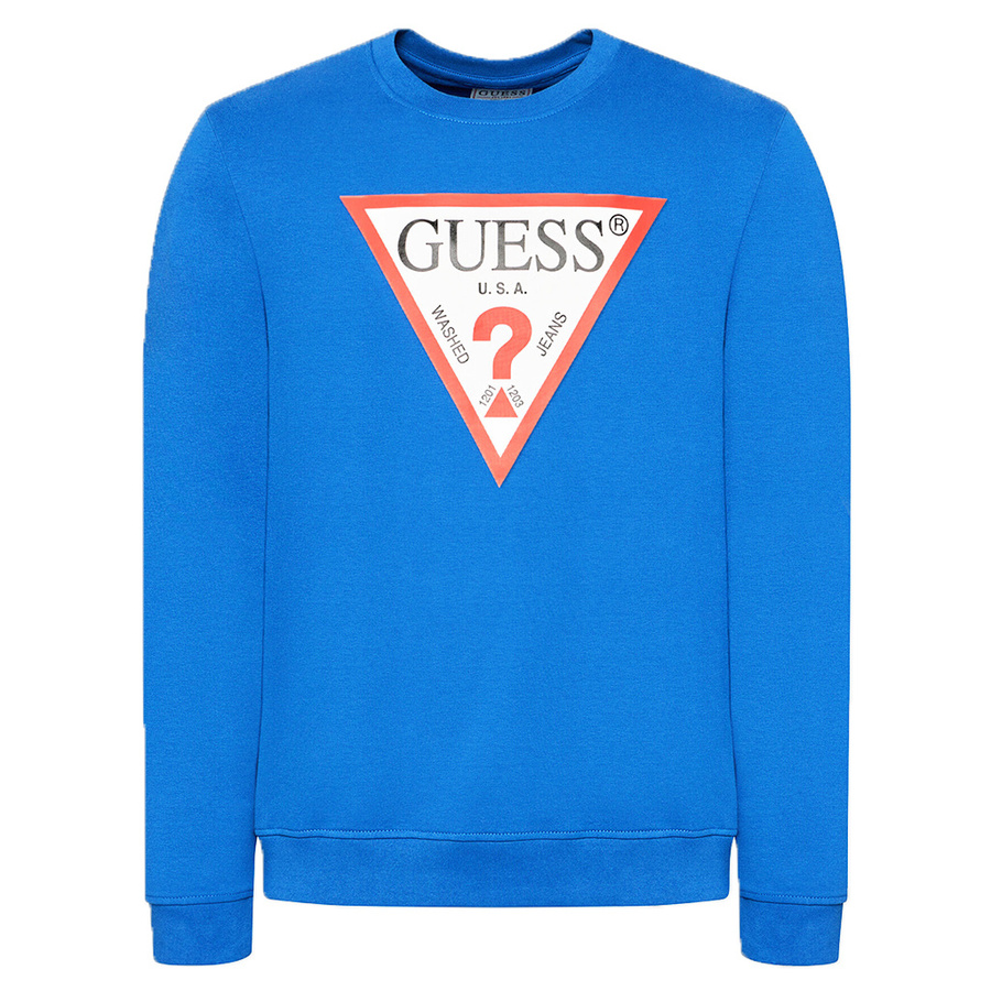 Bluza Męska GUESS Audley M1RQ37 K6ZS1 Niebieski
