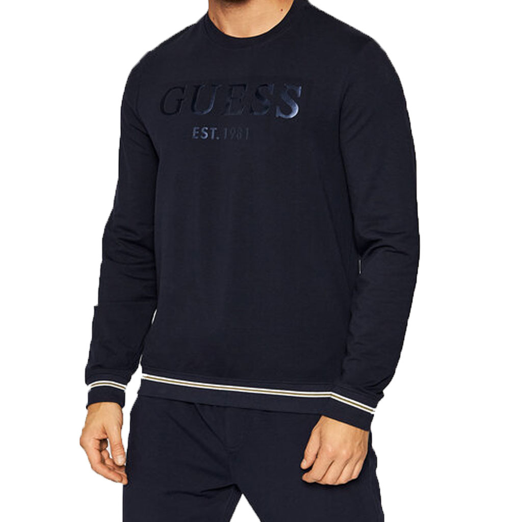 Bluza Meska GUESS  M1YQ08 K6ZS1 Granatowa
