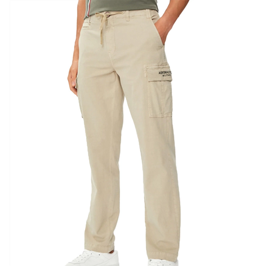 Spodnie Aeronautica Militare  241PA183CT3251 Beżowe