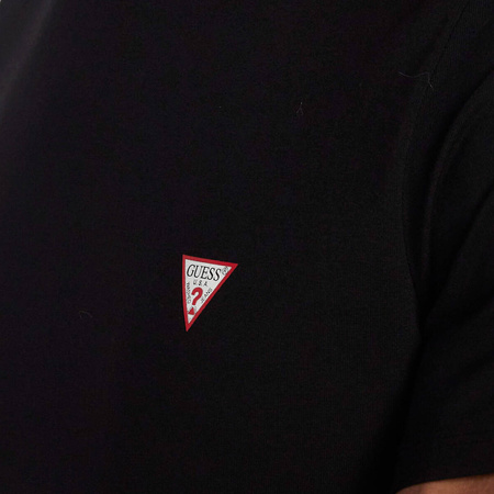 T-shirt GUESS M2YI24 J1311 Super Slim Fit Czarny