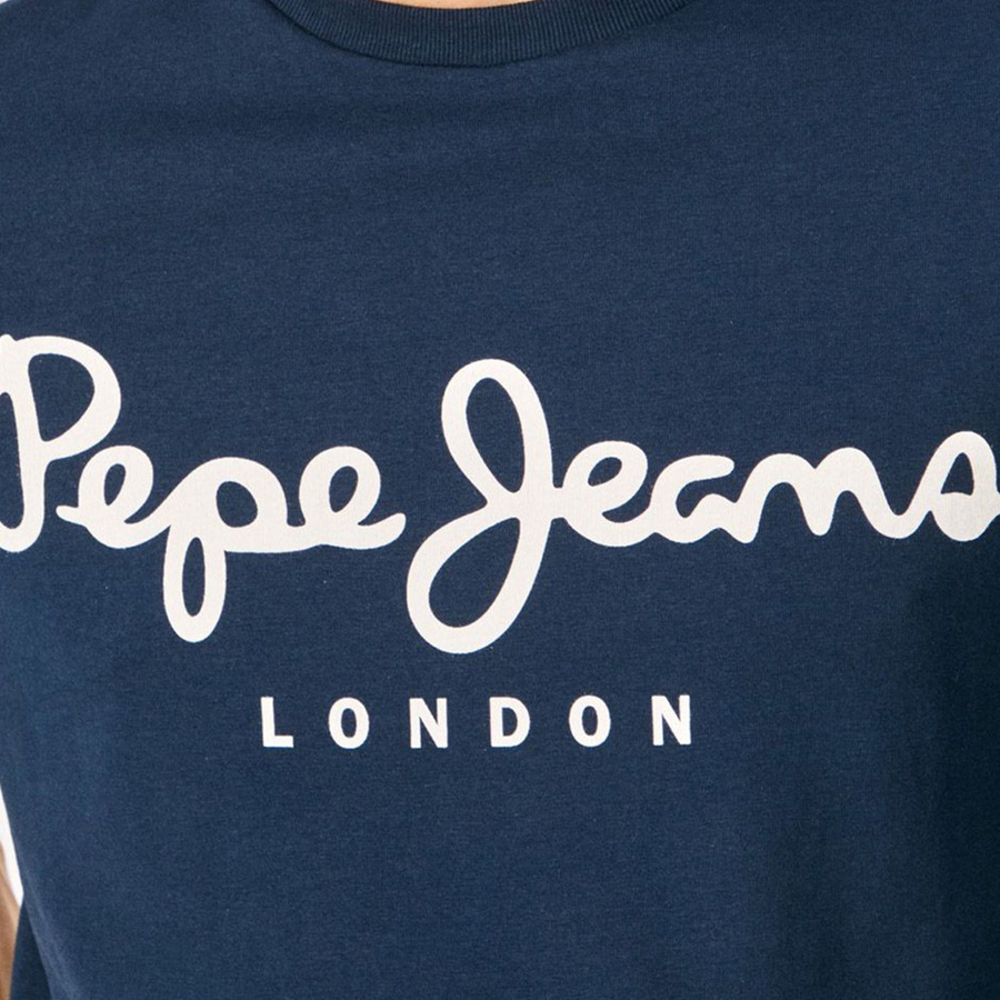 T-shirt Męski PEPE JEANS Future PM508210 Granatowy