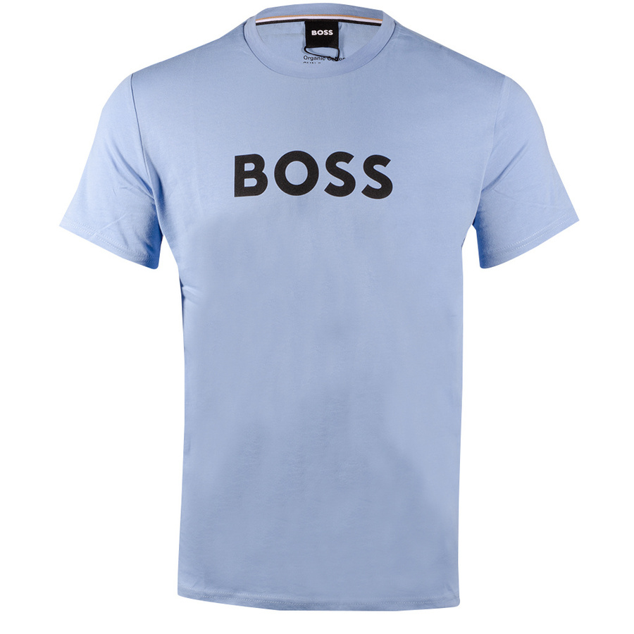 T-shirt Męski HUGO BOSS 50491706 Błękitna
