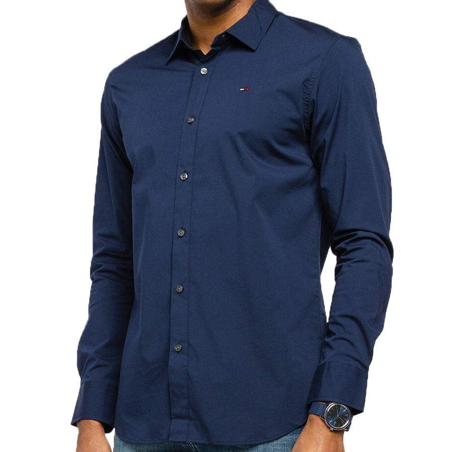 Koszula Męska TOMMY JEANS Oxford DM0DM04405 Granat