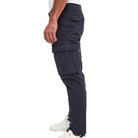 Spodnie Aeronautica Militare 241PA1580CT3253 Granatowe