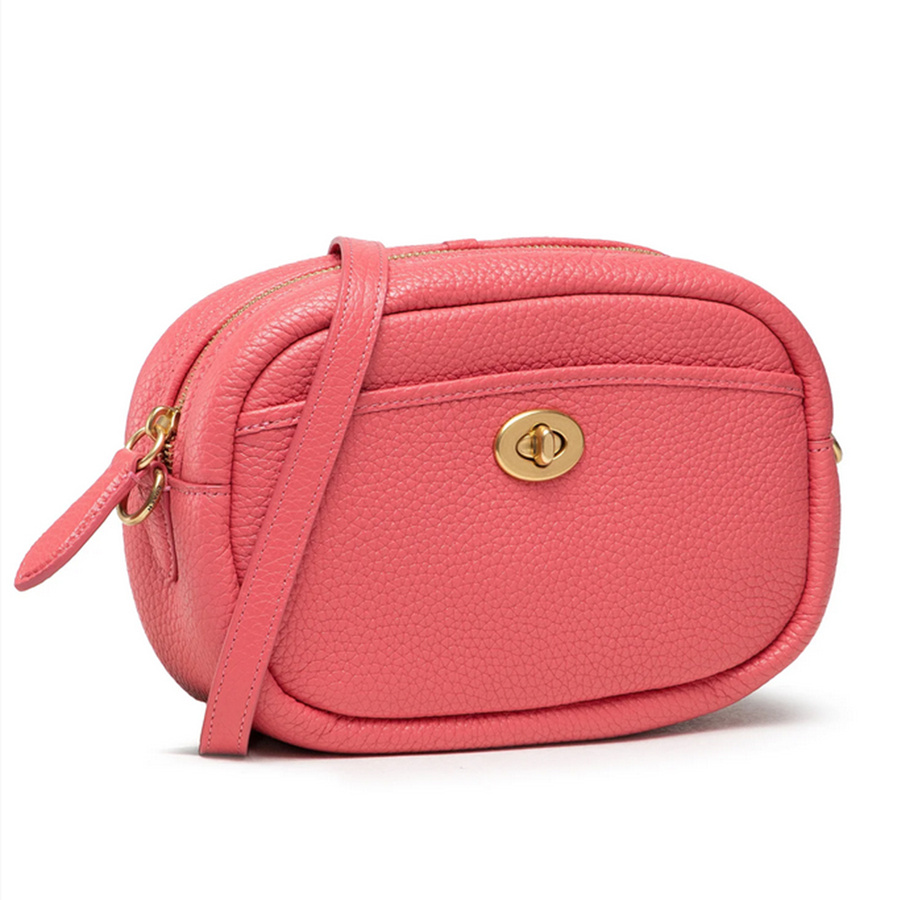 Torebka COACH Ltr Wbb Strp C4813 Różowa