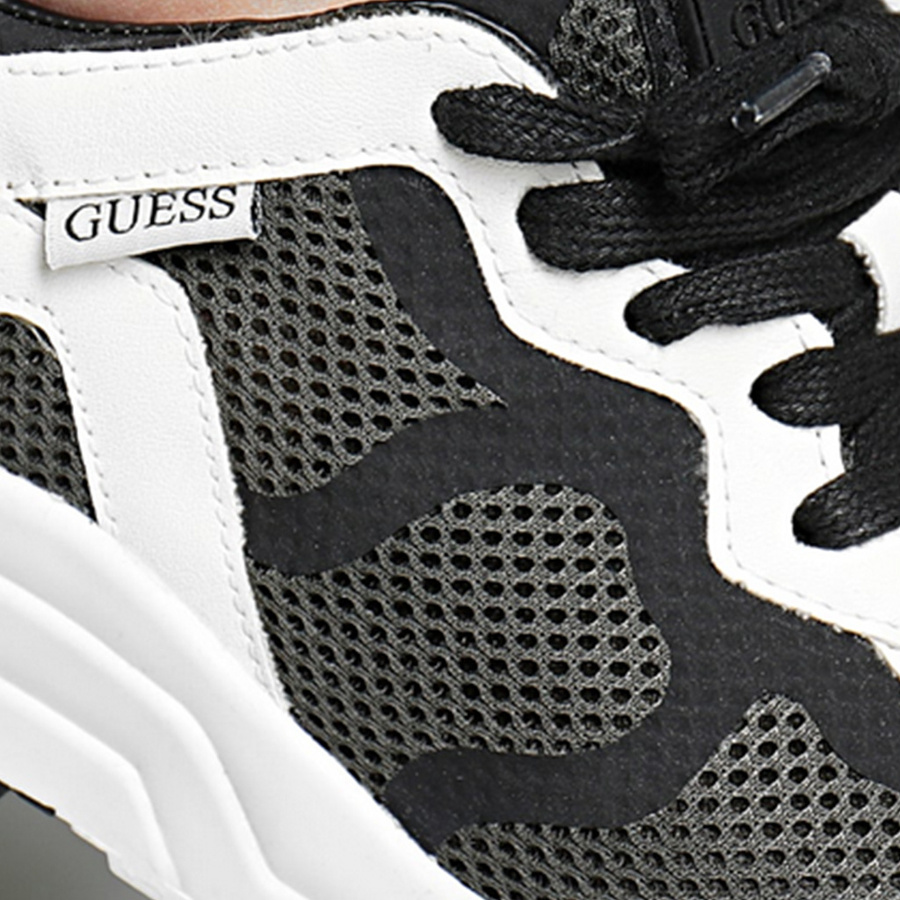 Buty Męskie GUESS FM6FISFAB12 BLKWH