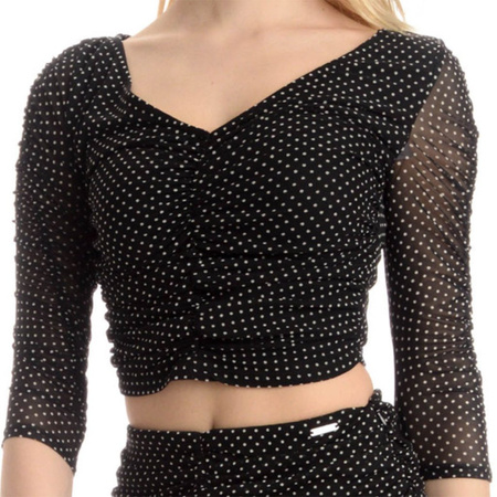 TOP GUESS POIS W82P07K7060 Black