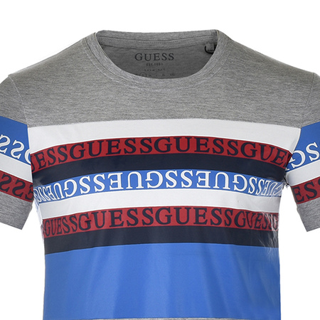 T-Shirt Męski GUESS Szary M0BI71 I3Z11 Logo