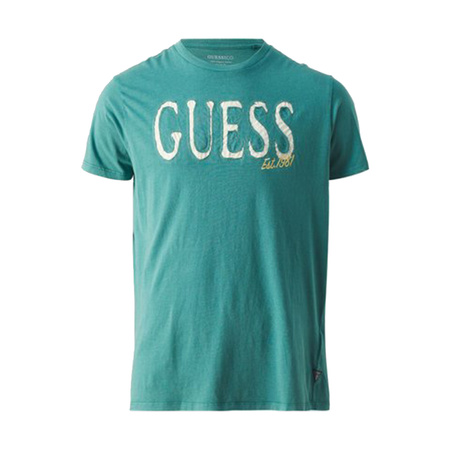 T-shirt Męski GUESS GU122O18Q-M11 Zielony